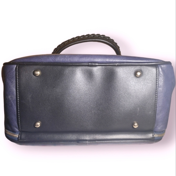 COACH Blue Leather Bag - Picture 3 of 15